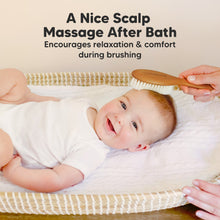 Load image into Gallery viewer, Baby Hair Brush (Golden Oak, Oval)
