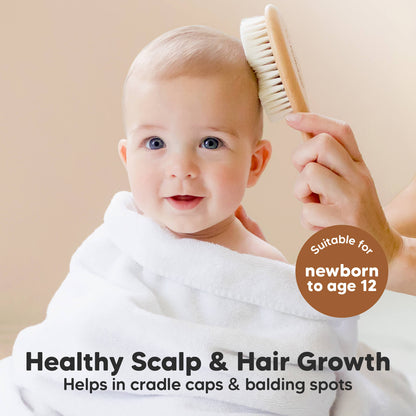 Healthy Scalp & Hair Growth - Helps in cradle caps & balding spots 25883499299002