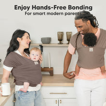 Load image into Gallery viewer, KeaBabies Original Wrap Carrier (Copper Gray)
