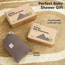Load image into Gallery viewer, KeaBabies Original Wrap Carrier (Copper Gray)
