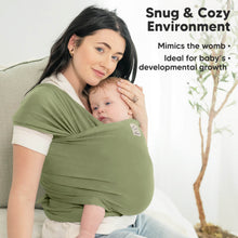 Load image into Gallery viewer, KeaBabies Original Wrap Carrier (Dusty Olive)
