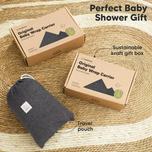 Load image into Gallery viewer, KeaBabies Original Wrap Carrier (Mystic Gray)
