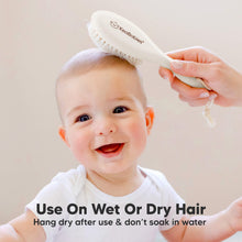 Load image into Gallery viewer, Baby Hair Brush (Vanilla, Oval)
