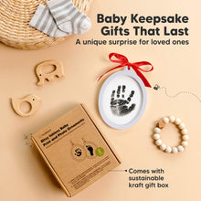 Load image into Gallery viewer, Bitsy Inkless Baby Print and Photo Ornaments (Mist Blue)
