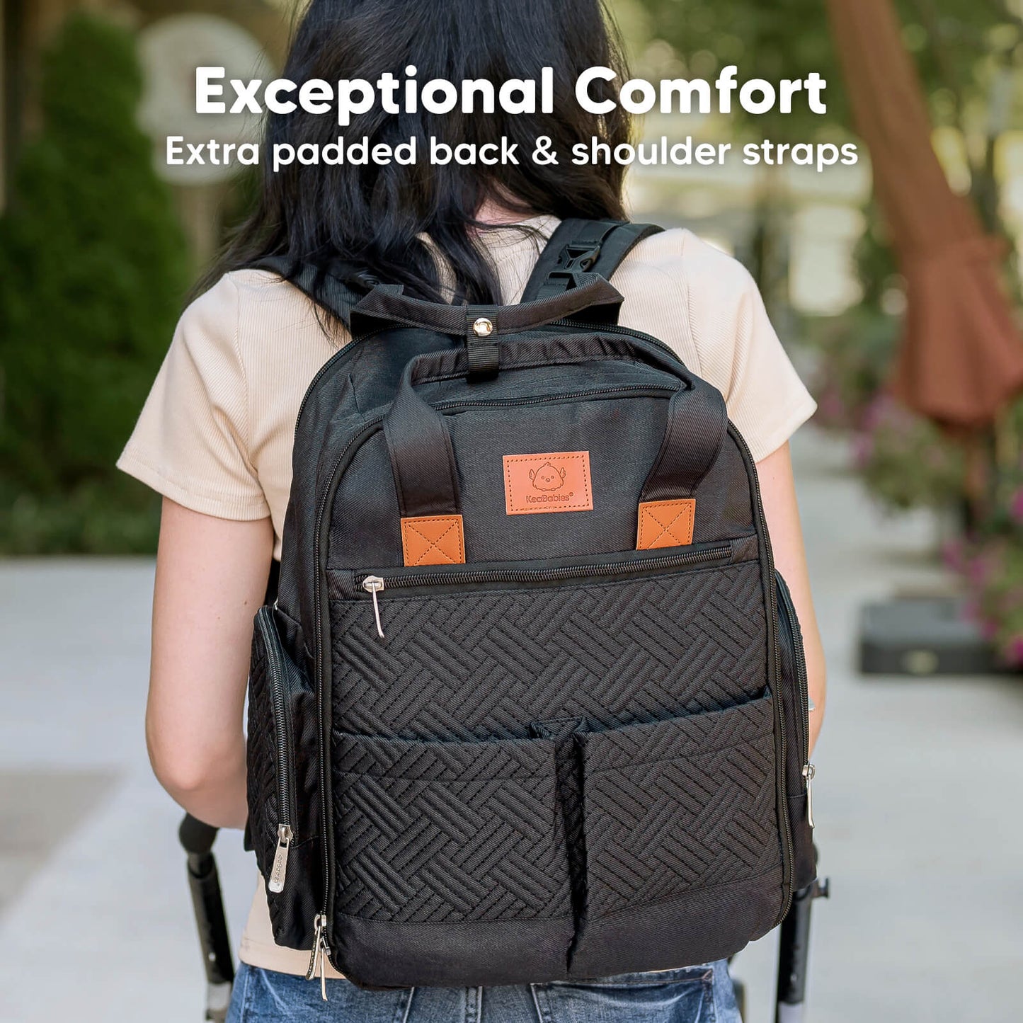 Exceptional Comfort: Extra padded back & shoulder straps
 26032741023930