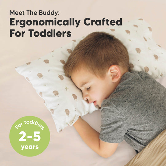 Buddy Toddler Pillow (Bruce)