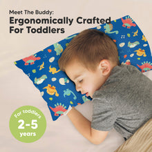 Load image into Gallery viewer, Buddy Toddler Pillow (DinoWorld)
