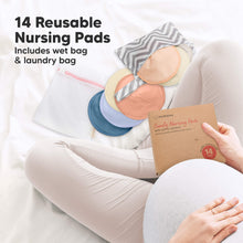 Load image into Gallery viewer, 14-Pack Comfy Nursing Pads (Sweetheart)
