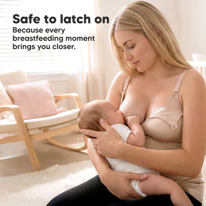 Safe to latch on - Because every breastfeeding moment brings you closer. 32880658317498
