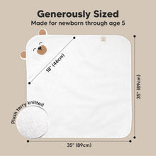 Load image into Gallery viewer, Cuddle Baby Hooded Towel (Grizzly)
