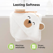 Load image into Gallery viewer, Cuddle Baby Hooded Towel (Grizzly)
