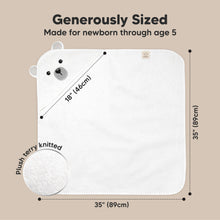 Load image into Gallery viewer, Cuddle Baby Hooded Towel (Polar)
