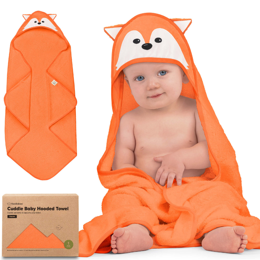 Cuddle Baby Hooded Towel (Fox)