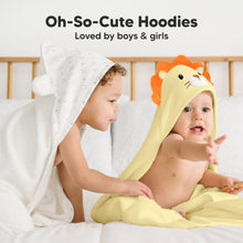 Load image into Gallery viewer, Cuddle Baby Hooded Towel (Lion)

