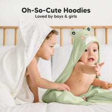 Load image into Gallery viewer, Cuddle Baby Hooded Towel (Frog)
