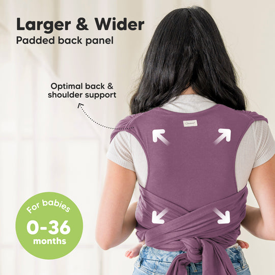 D-Lite Wrap Carrier (Dark Mauve)