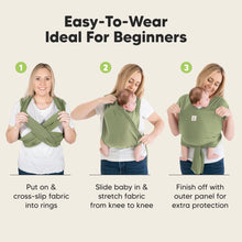 Load image into Gallery viewer, D-Lite Wrap Carrier (Dusty Olive)
