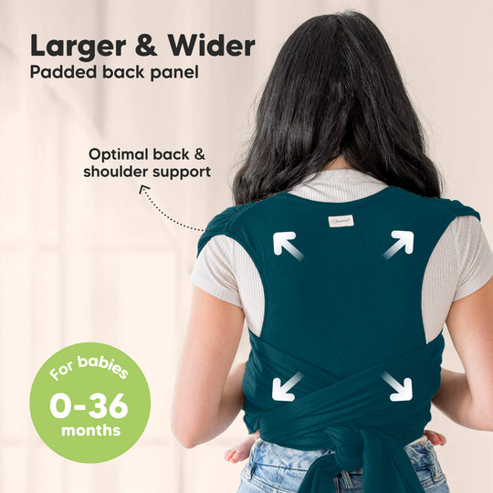D-Lite Wrap Carrier (Peacock Green)