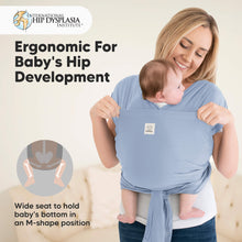 Load image into Gallery viewer, D-Lite Wrap Carrier (Powder Blue)
