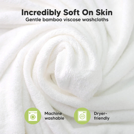 Deluxe Baby Washcloths (Khaki)