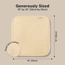 Load image into Gallery viewer, Deluxe Baby Washcloths (Khaki)
