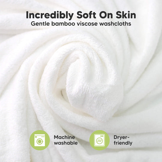 Deluxe Baby Washcloths (Navy Blue)