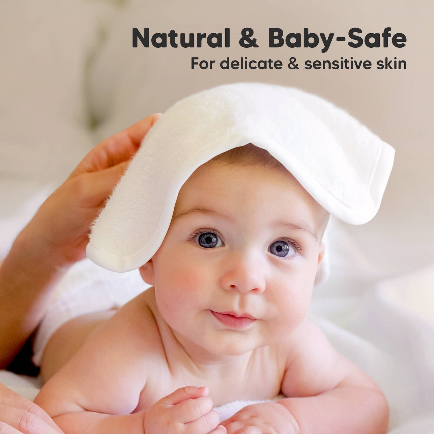 Natural & Baby-Safe: For delicate & sensitive skin
 26661863063738