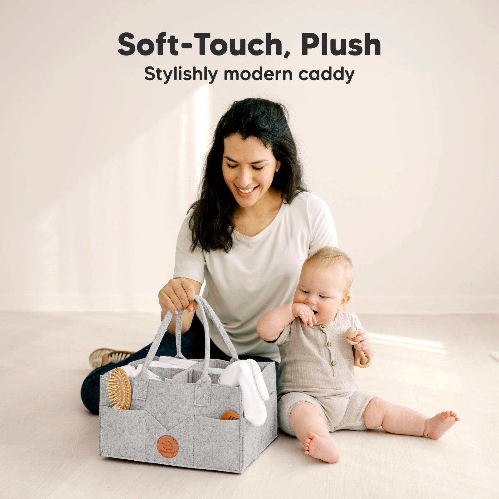 Soft-Touch, Plush
Stylishly modern caddy
 26178635792570
