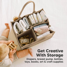 Load image into Gallery viewer, Original 2.0 Diaper Caddy (Taupe)
