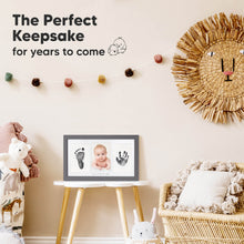 Load image into Gallery viewer, Duo Clean Touch Inkless Hand &amp; Footprint Frame Kit (Gunmetal Gray)
