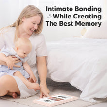 Load image into Gallery viewer, Duo Clean Touch Inkless Hand &amp; Footprint Frame Kit (Petal Pink)
