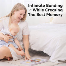 Load image into Gallery viewer, Baby Handprint &amp; Footprint Keepsake Duo Frame (Soft Lilac)
