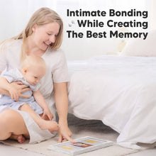 Load image into Gallery viewer, Baby Handprint &amp; Footprint Keepsake Duo Frame (Vintage White)
