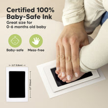 Load image into Gallery viewer, Duo Clean Touch Inkless Hand &amp; Footprint Frame Kit (Vintage White)
