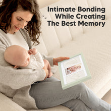 Load image into Gallery viewer, Baby Handprint &amp; Footprint Keepsake Duo Frame (Sage)
