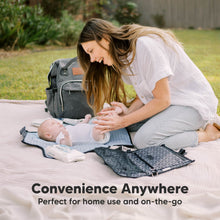 Load image into Gallery viewer, Ezee Diaper Changing Pad (Black Geo)
