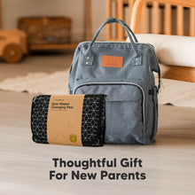 Load image into Gallery viewer, Ezee Diaper Changing Pad (Black Geo)
