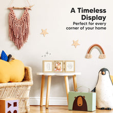 Load image into Gallery viewer, Fond Hand &amp; Footprint Keepsake Frame (Ash Wood)
