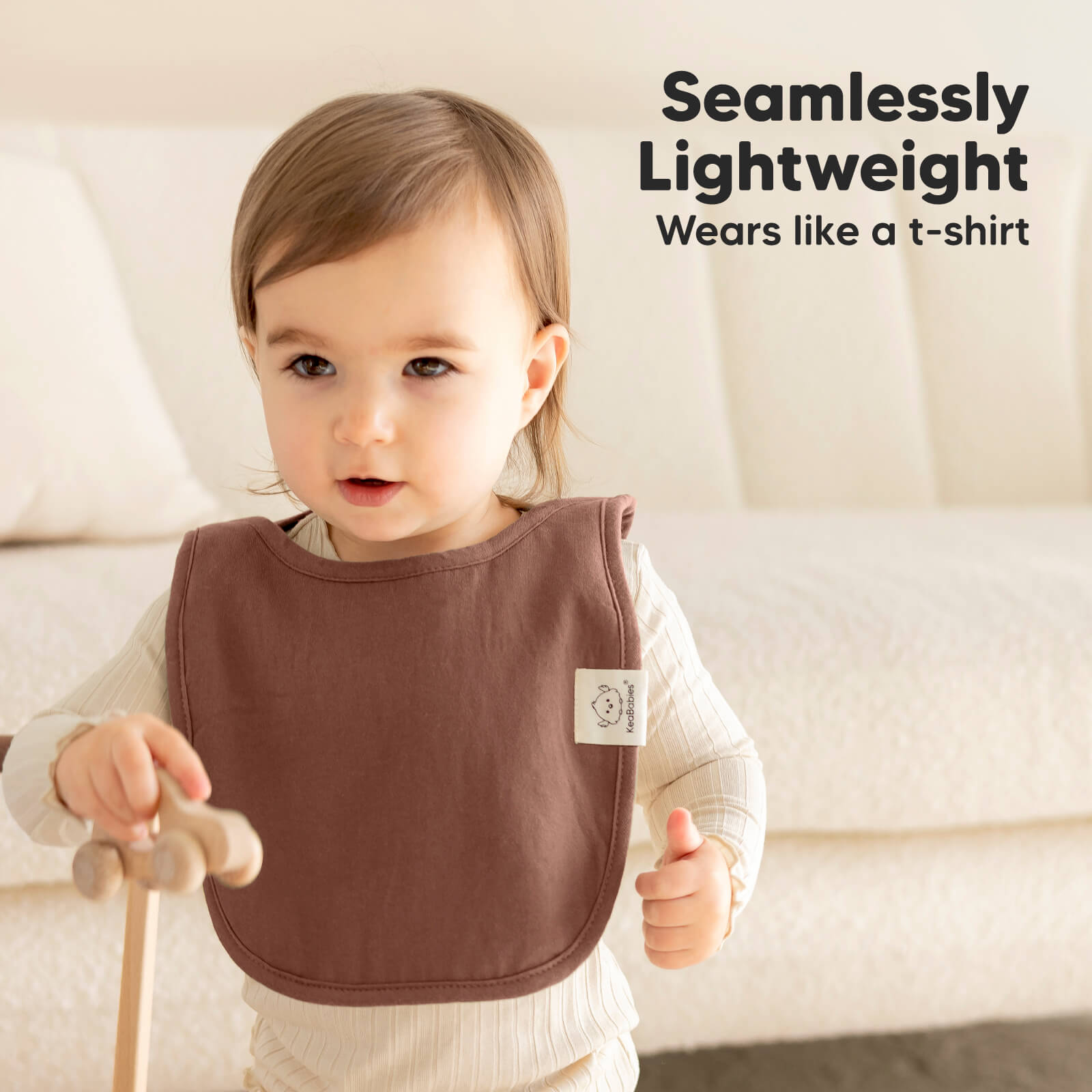 Seamlessly Lightweight, wears like a t-shirt.
 26319141306554