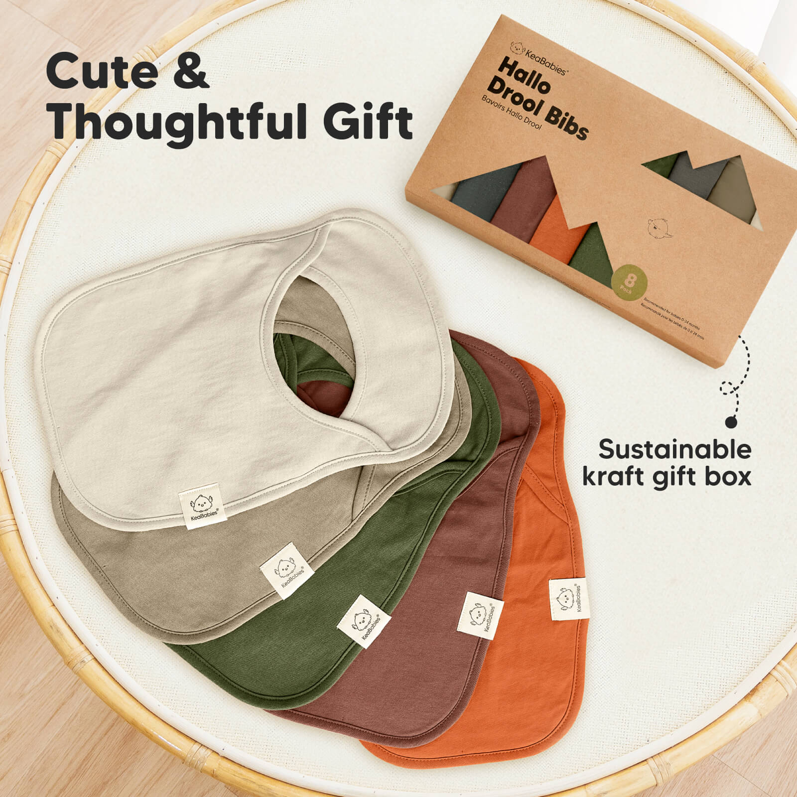 Cute & Thoughtful Gift, comes with a sustainable kraft gift box.
 26410803232954