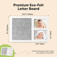 Load image into Gallery viewer, Heartfelt Picture Frame with Felt Letterboard
