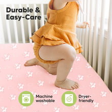 Load image into Gallery viewer, Isla Fitted Crib Sheets (Dreamland)
