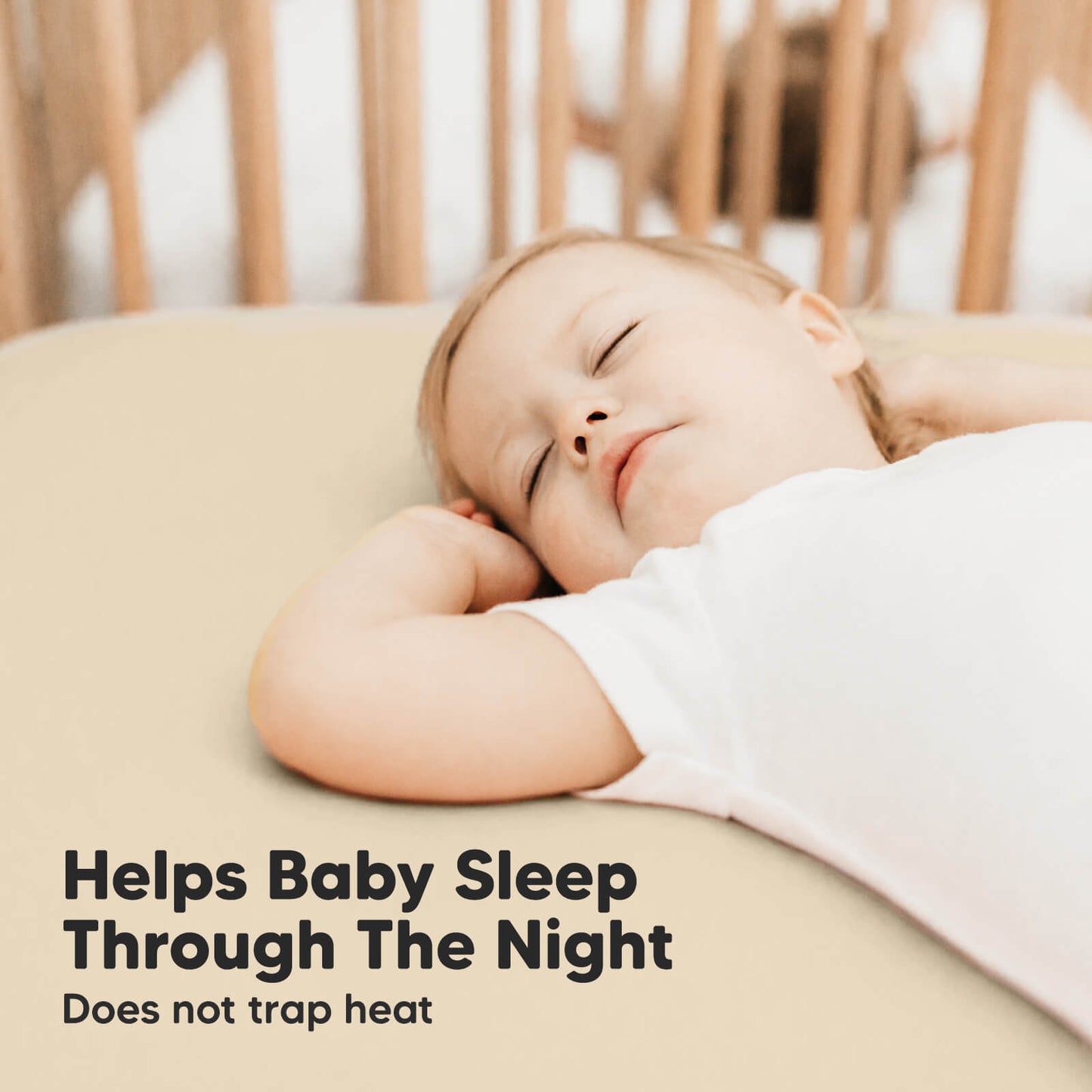Helps Baby Sleep Through The Night - Does not trap heat 26727294992570