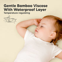 Load image into Gallery viewer, 2-Pack Isla [Protect+] Waterproof Mini Crib Sheets (Latte)
