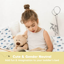 Load image into Gallery viewer, Jumbo Toddler Pillow with Pillowcase (Submarines)
