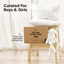 Load image into Gallery viewer, Jumbo Toddler Pillow with Pillowcase (Bumble Bear)
