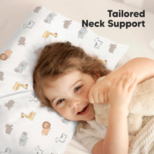 Load image into Gallery viewer, Jumbo Toddler Pillow with Pillowcase (Safari Echo)

