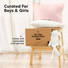 Load image into Gallery viewer, Jumbo Toddler Pillow with Pillowcase (Mist Pink)
