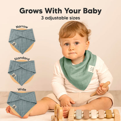 Grows With Your Baby with 3 adjustable sizes (narrow, standard, wide).
 26659616751802