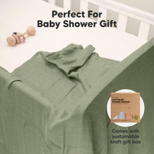 Load image into Gallery viewer, Lumi Muslin Swaddle Blankets (Pine)
